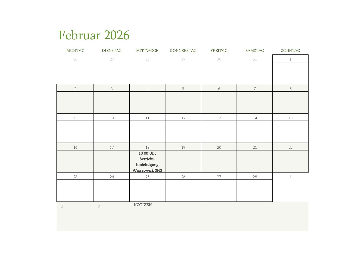 Februar 2026